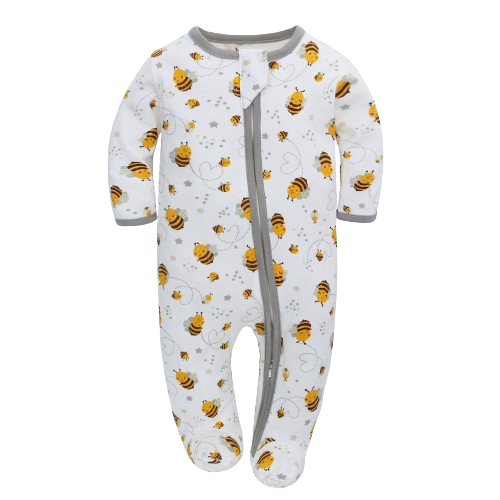 Honey Bee Zippy Romper Set