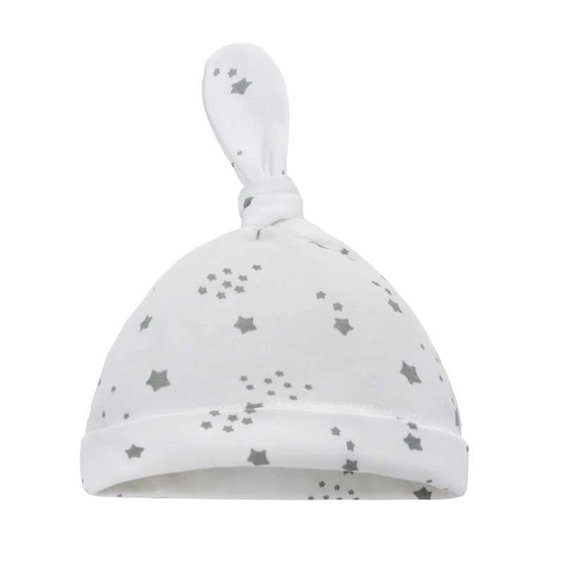 Stars on White Beanie