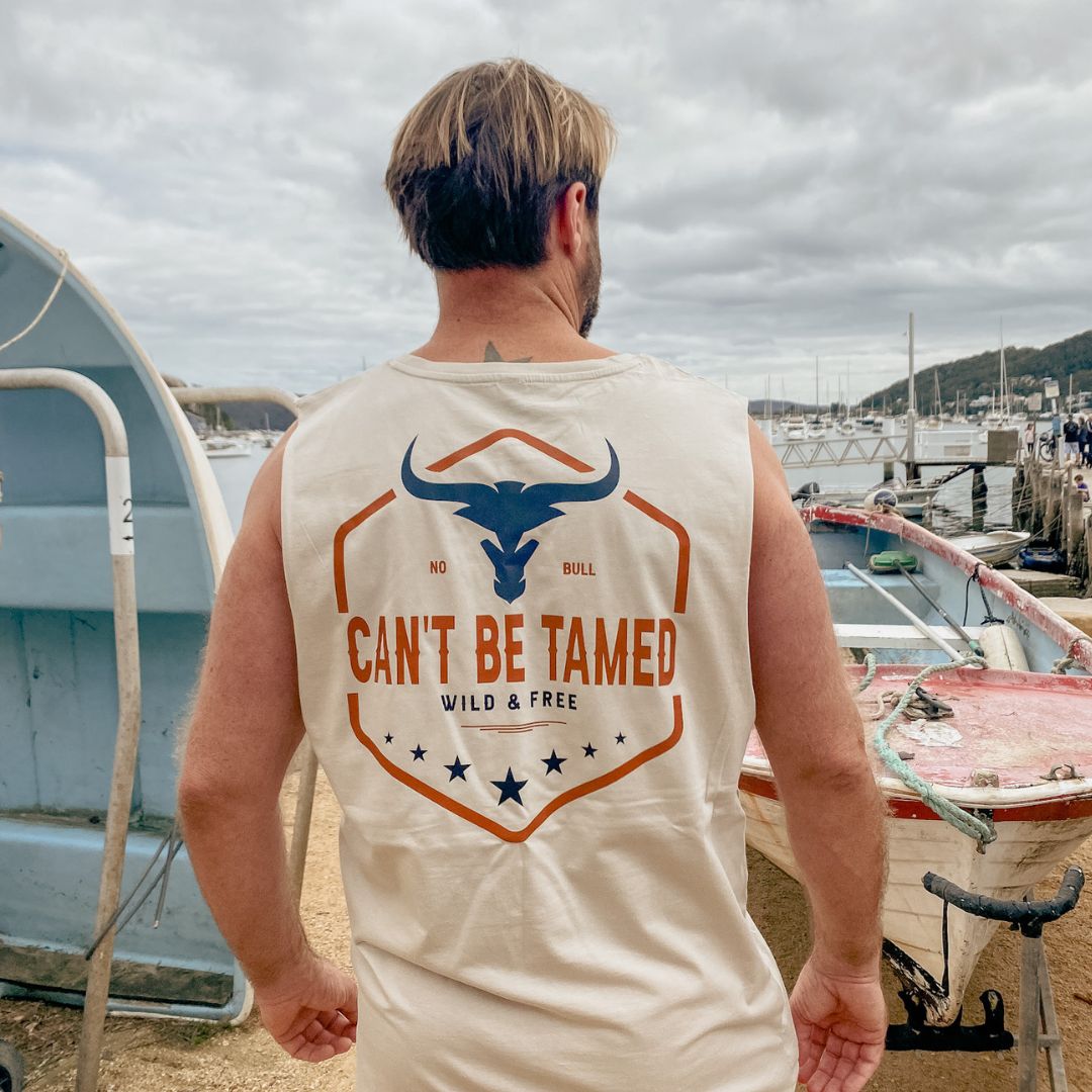 Can't Be Tamed Muscle Tanks | Adults