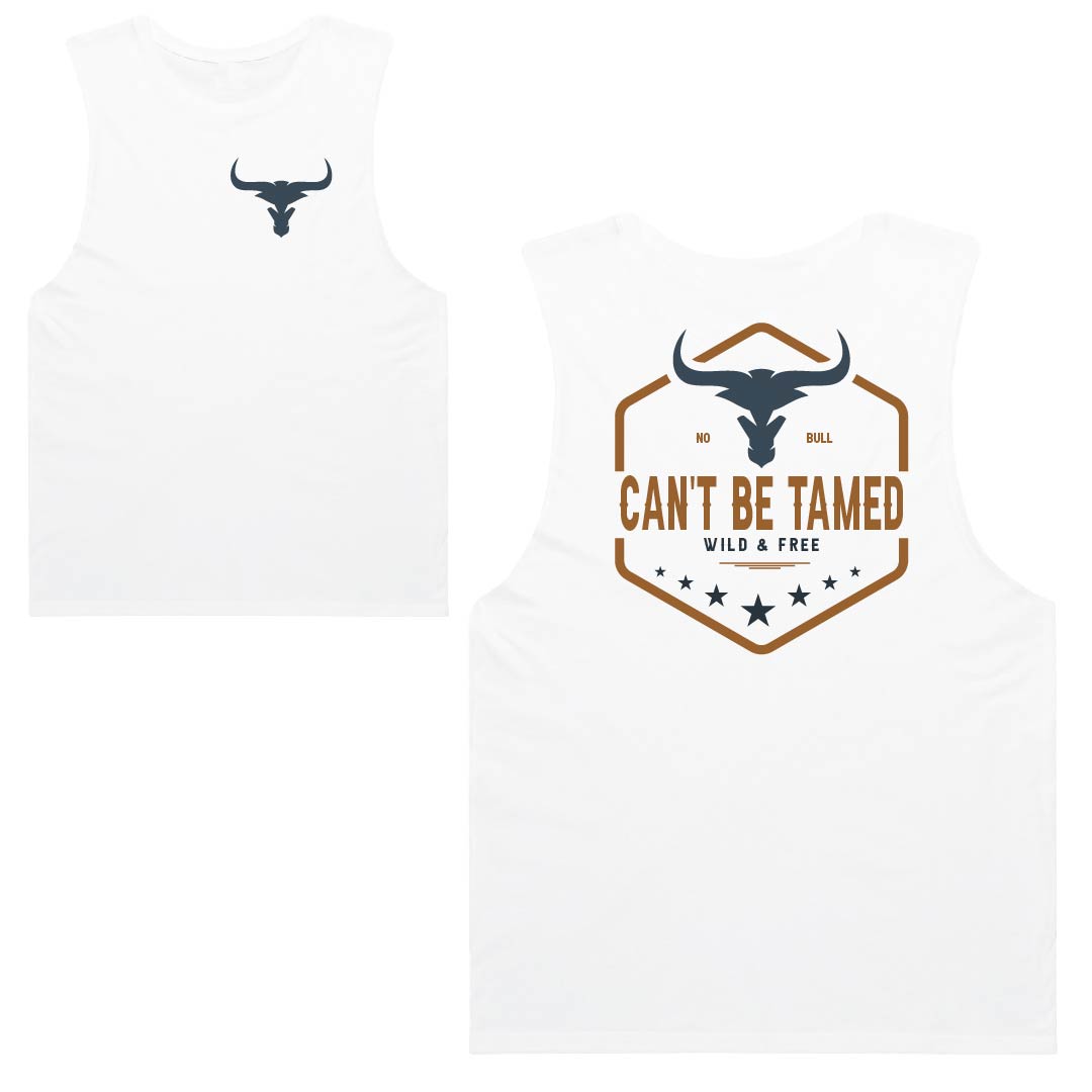 Can't Be Tamed Muscle Tanks | Adults