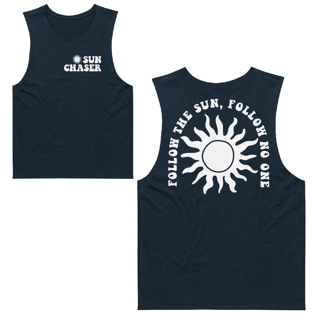 Follow The Sun Muscle Tanks | Adults