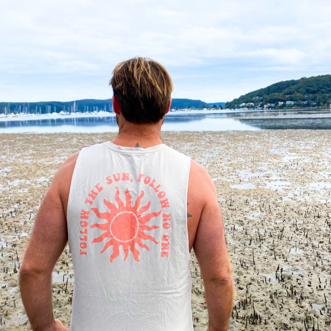 Follow The Sun Muscle Tanks | Adults