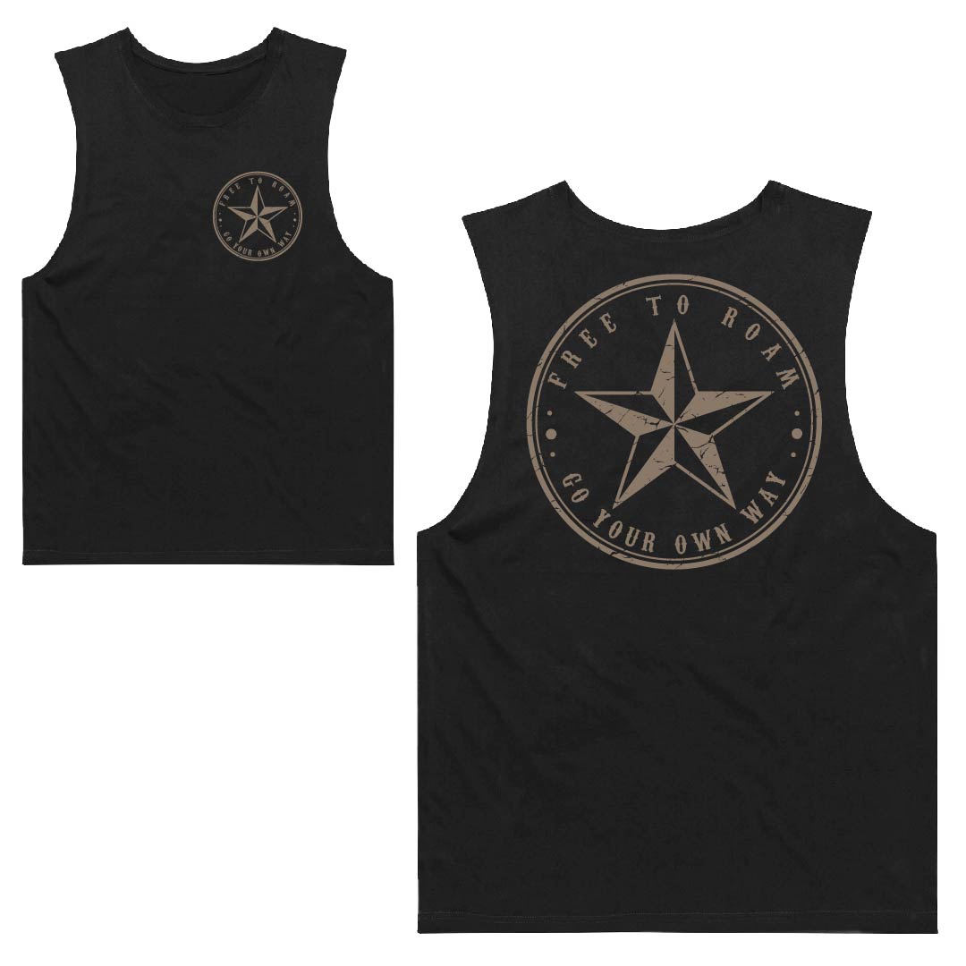 Go Your Own Way Muscle Tanks | Adults