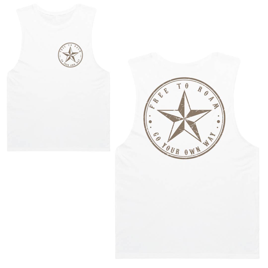 Go Your Own Way Muscle Tanks | Adults