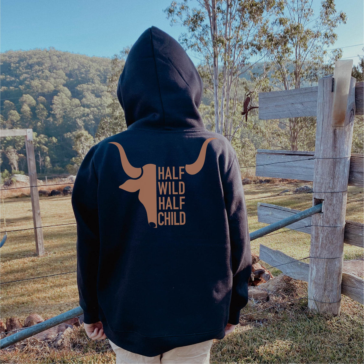 Half Wild Half Child Hoodie