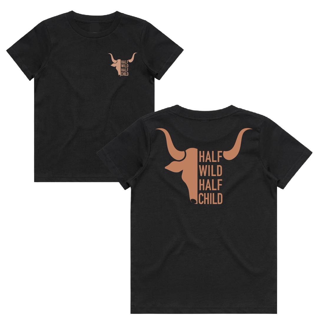 Half wild half child t-shirt