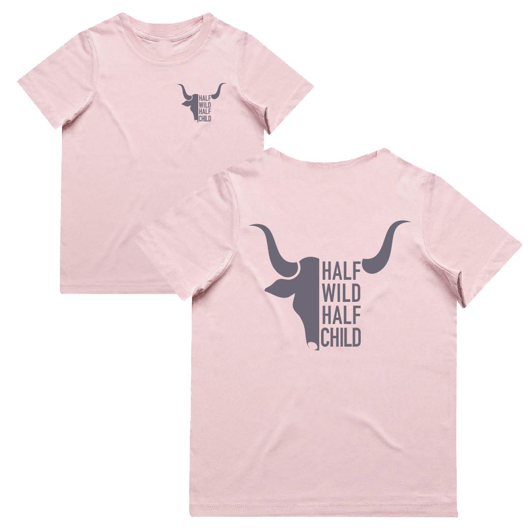 Half wild half child t-shirt