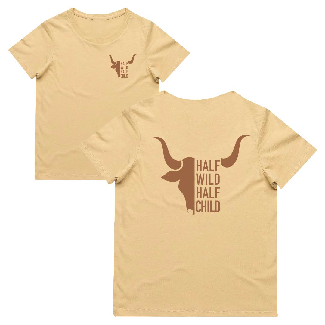 Half wild half child t-shirt