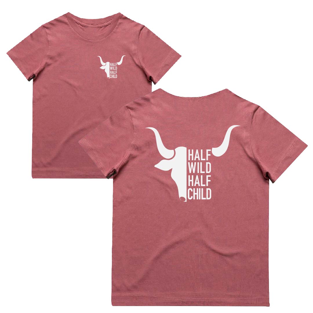 Half wild half child t-shirt