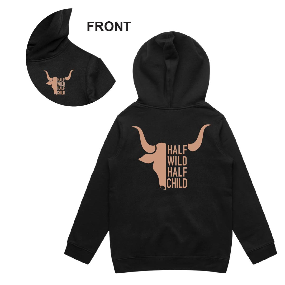 Half Wild Half Child Hoodie