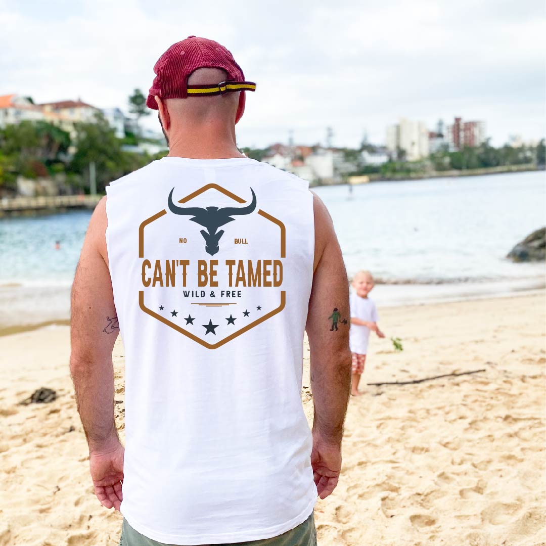 Can't Be Tamed Muscle Tanks | Adults