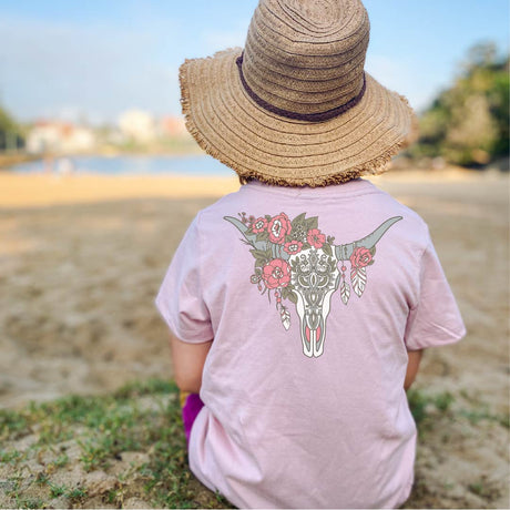 Wild Child Boho Skull T-Shirt