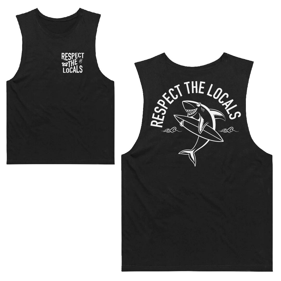 Respect The Locals Muscle Tanks | Adults