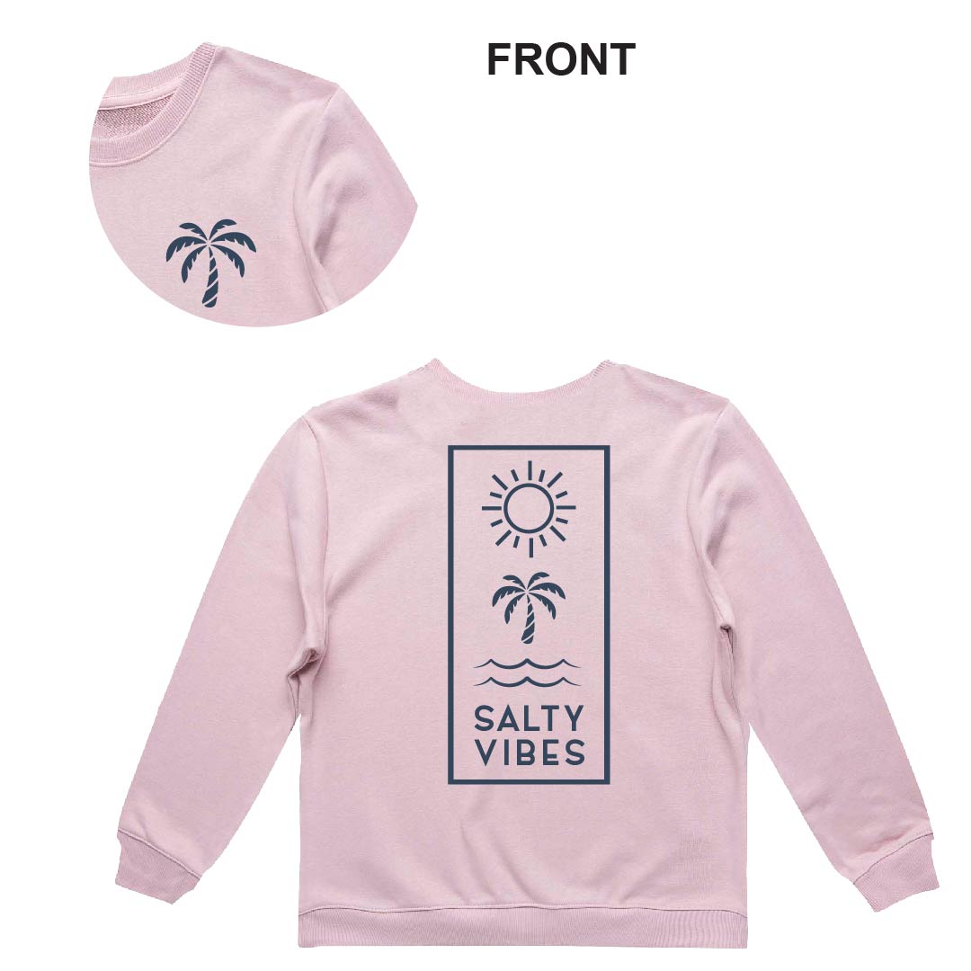 Salty Vibes Crew Neck