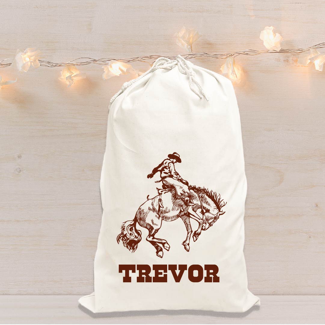 Personalised Bucking Cowboy