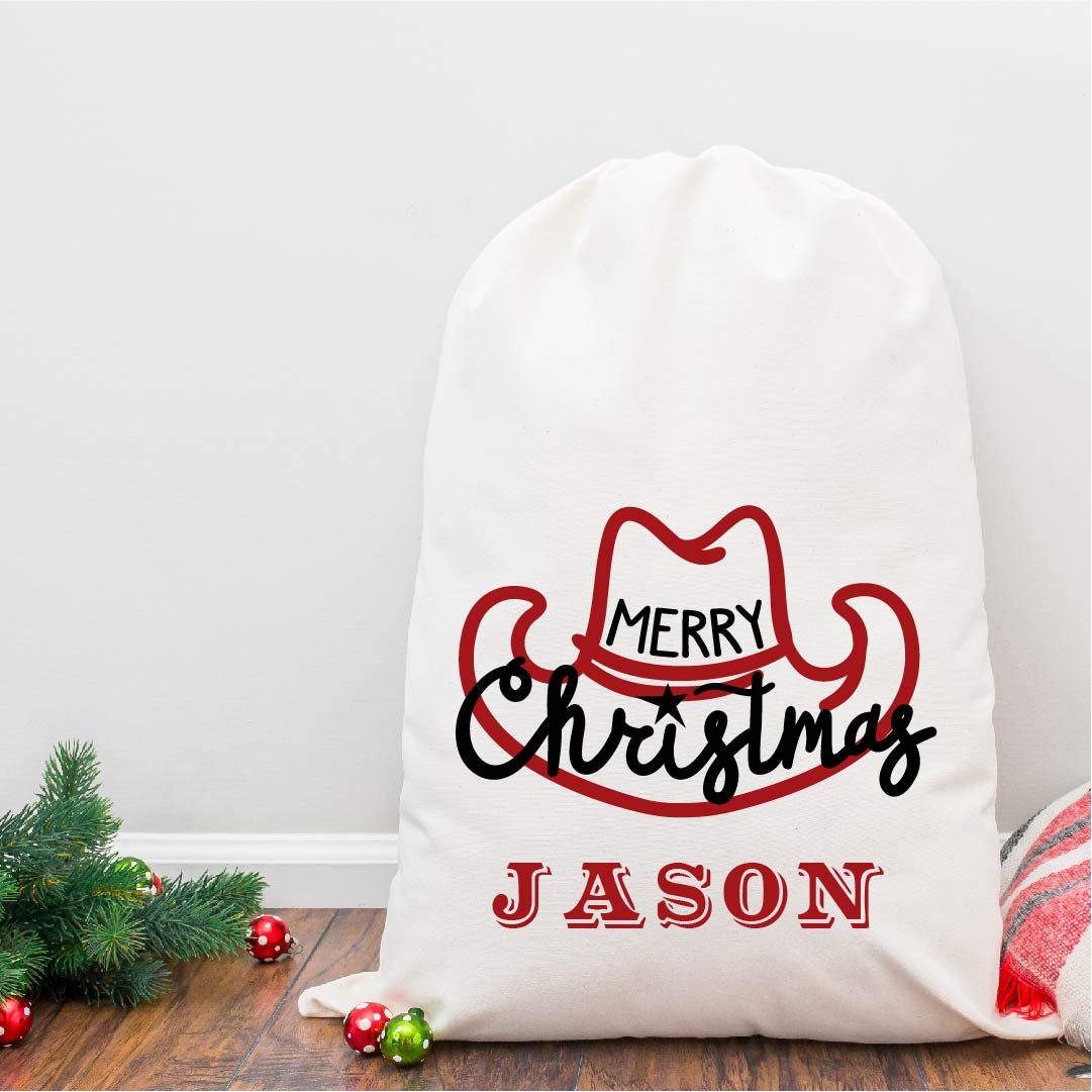 Christmas Cowboy Hat