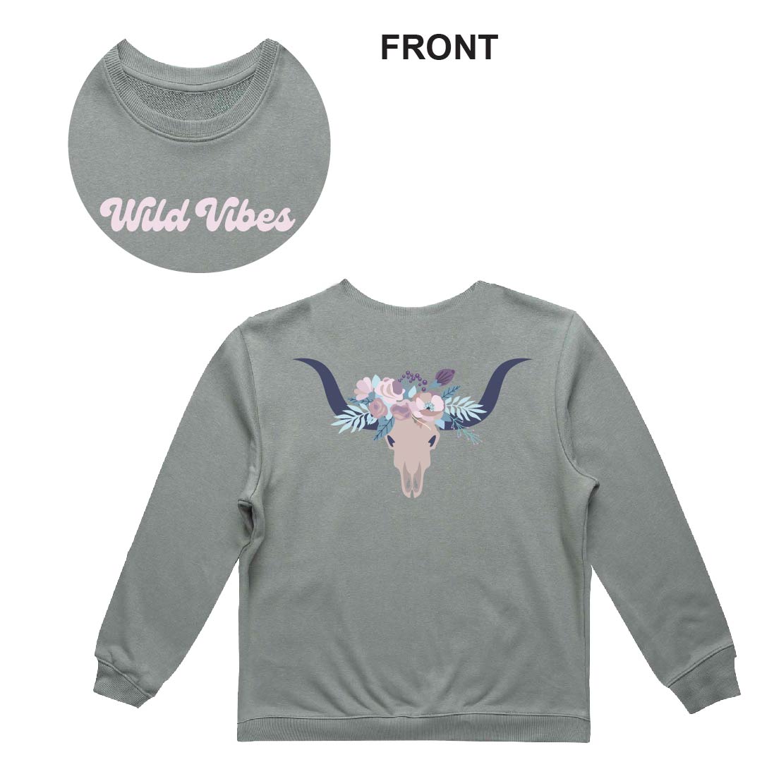 Wild Vibes Crew Neck