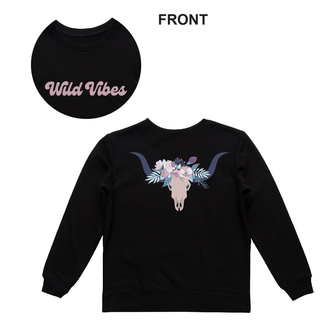 Wild Vibes Crew Neck