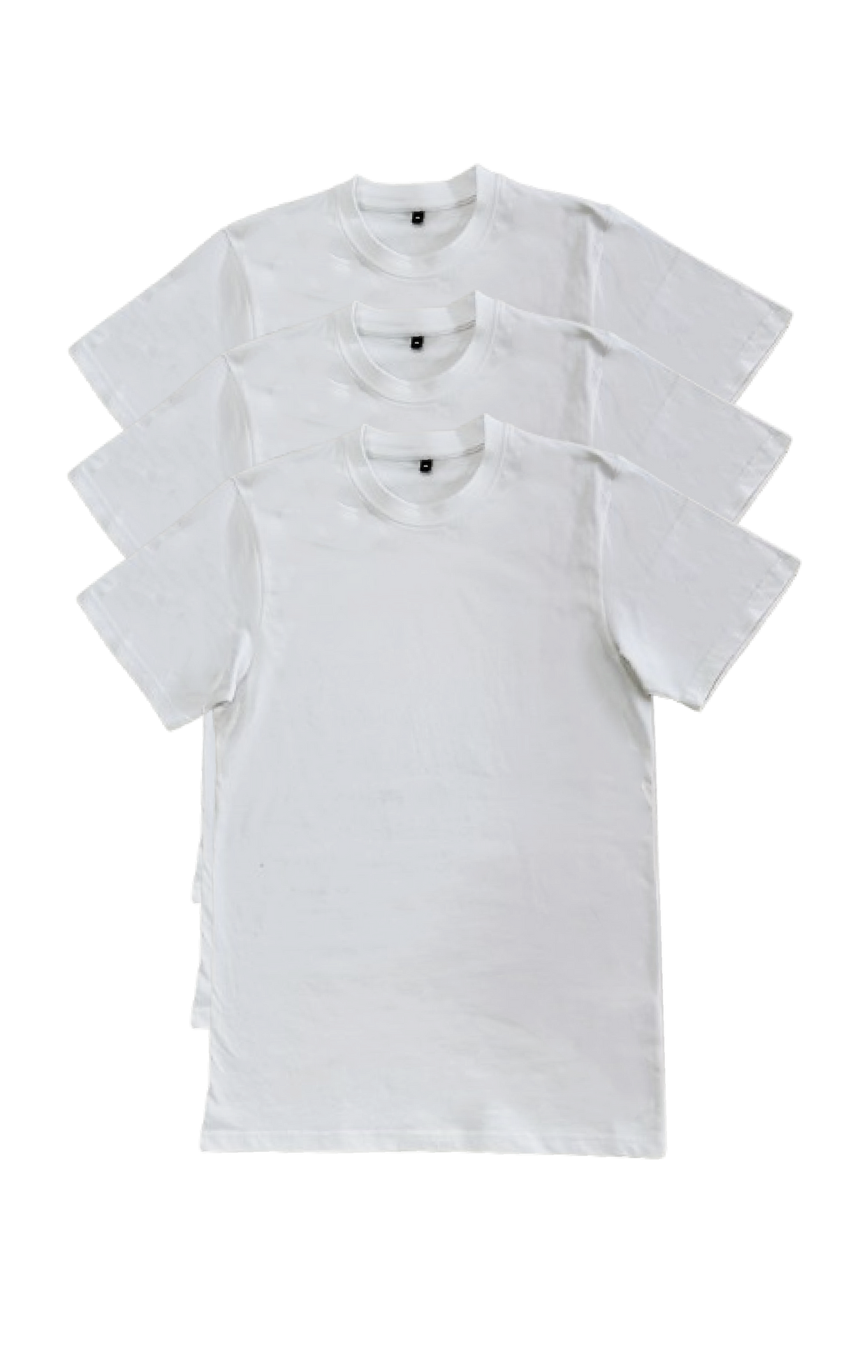 Crew Neck Plain Kids T-Shirt 3 pack