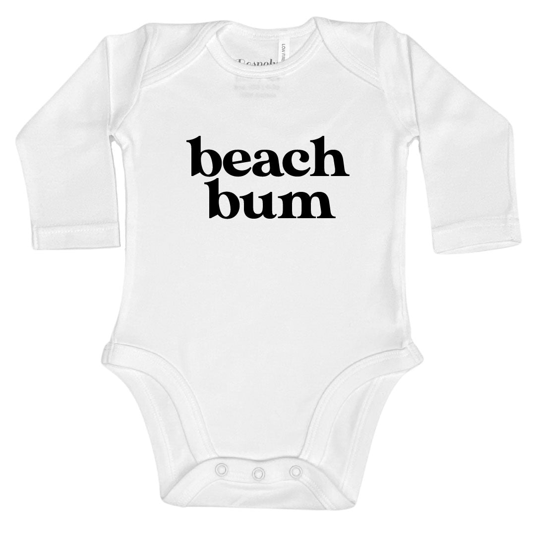 Beach Bum | White Bodysuit | 3 Colours