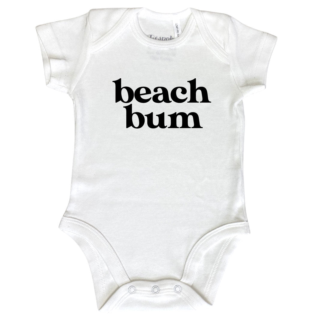 Beach Bum | White Bodysuit | 3 Colours