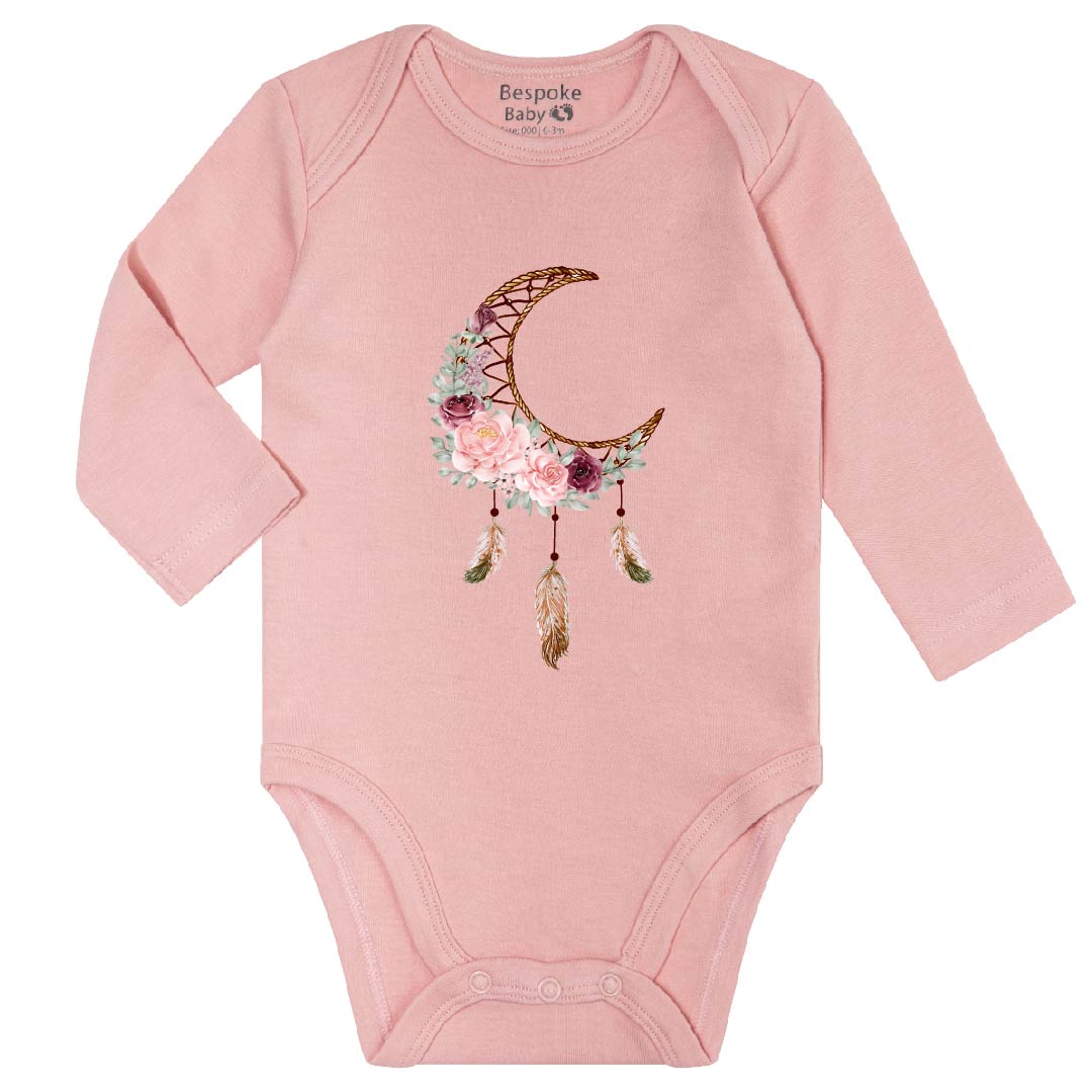 Boho Moon Dream Catcher