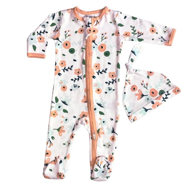 Floral Zippy Romper Set