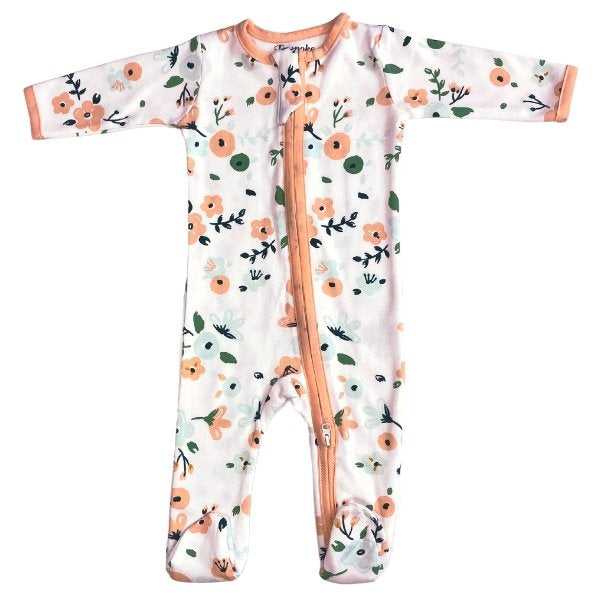 Coral & Floral Romper 2pk