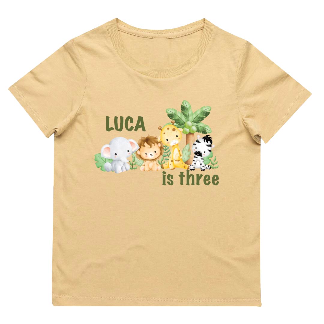 Three Personalised Jungle