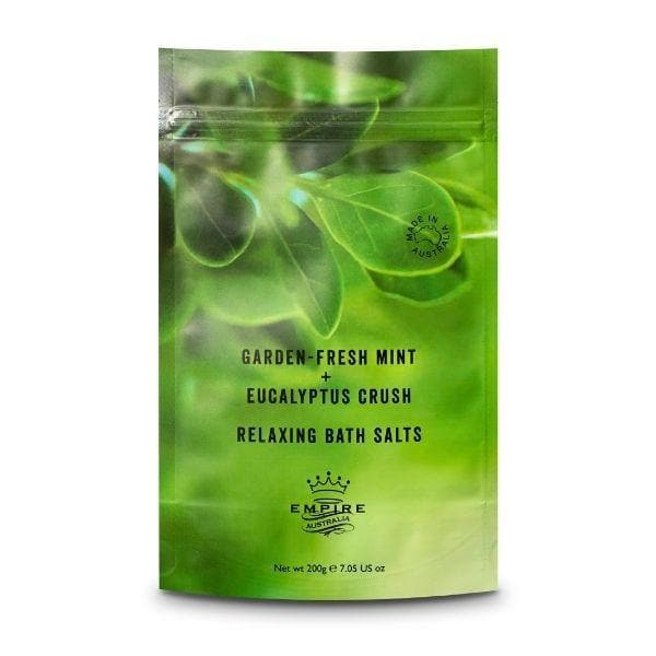 Peppermint & Eucalyptus Bath Salts 200gm