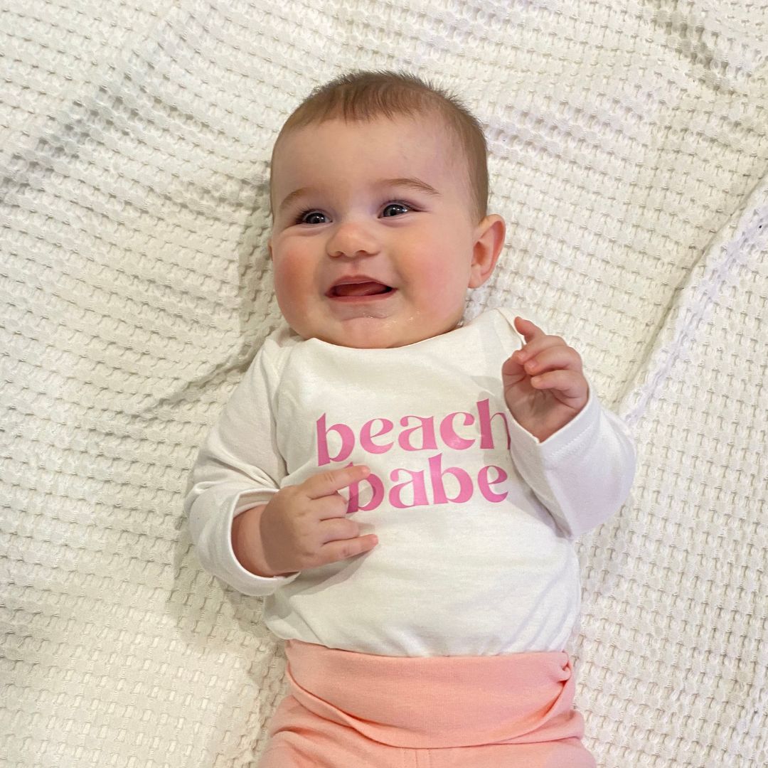 Beach Babe | White Bodysuit | 2 Colours