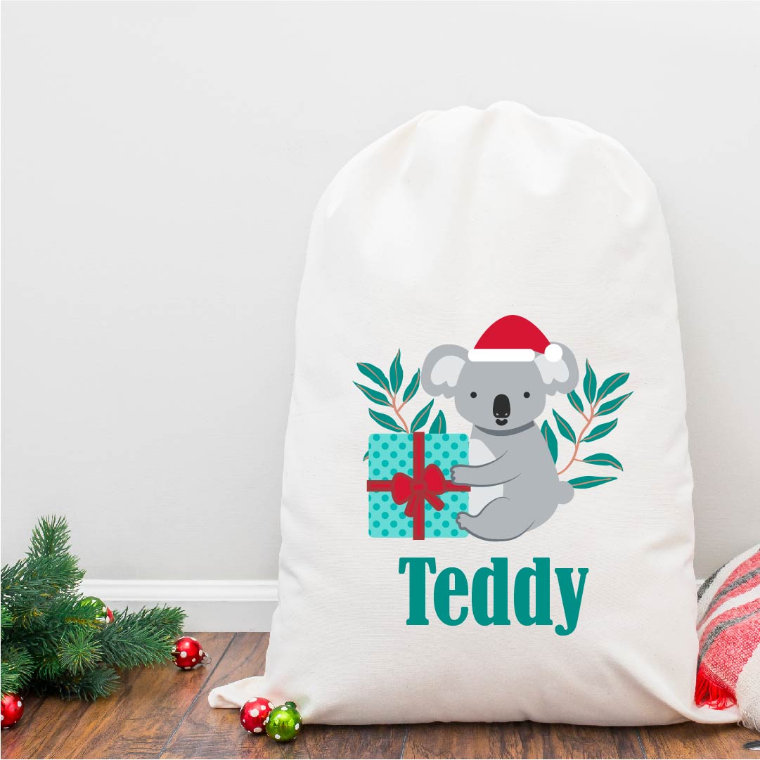 Present Hugging Koala