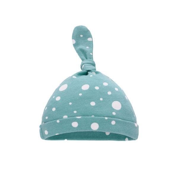 Spotty Aqua Beanie