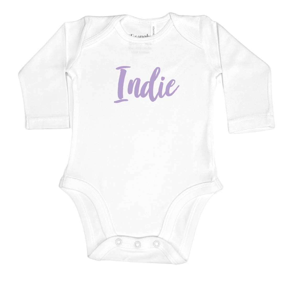 Personalised Bodysuit | Style 1 | 2 Colours