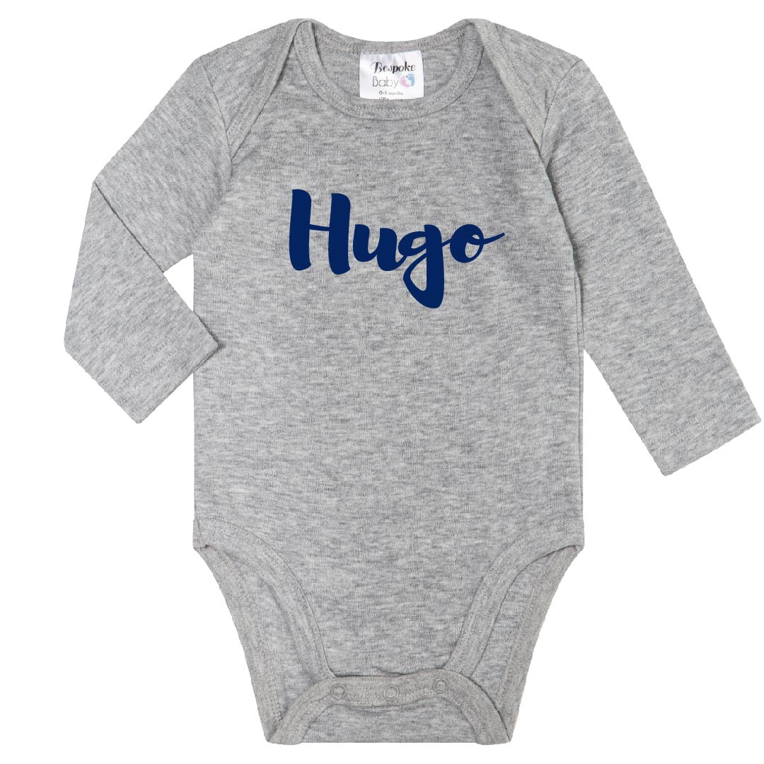 Personalised Bodysuit | Style 2 | 4 Colours