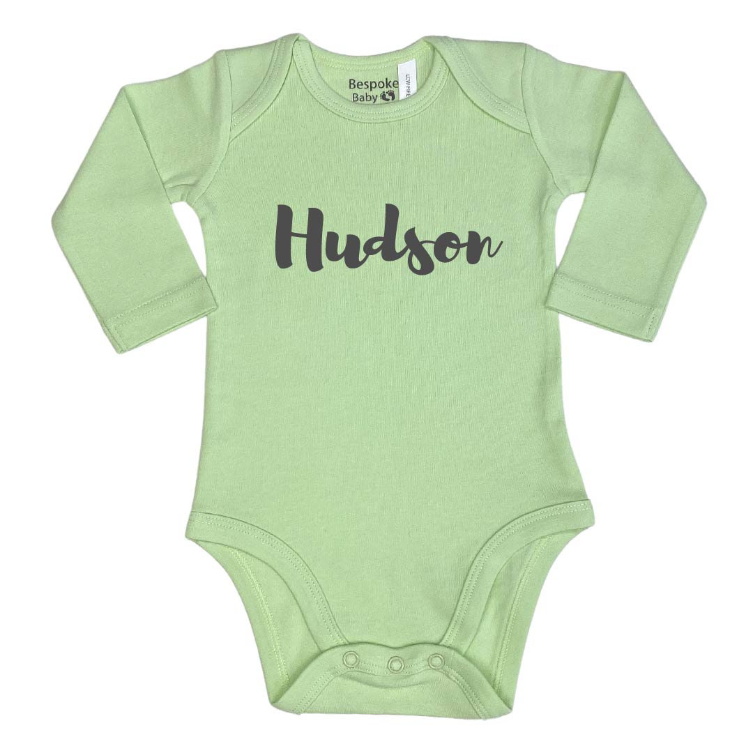 Personalised Bodysuit | Style 2 | 4 Colours