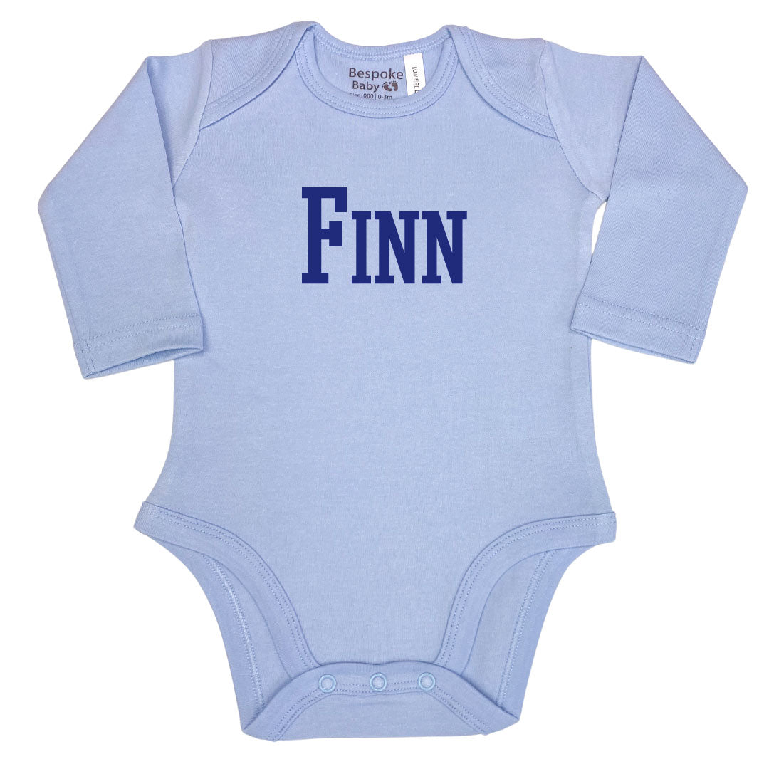 Personalised Bodysuit | Style 4 | 4 Colours