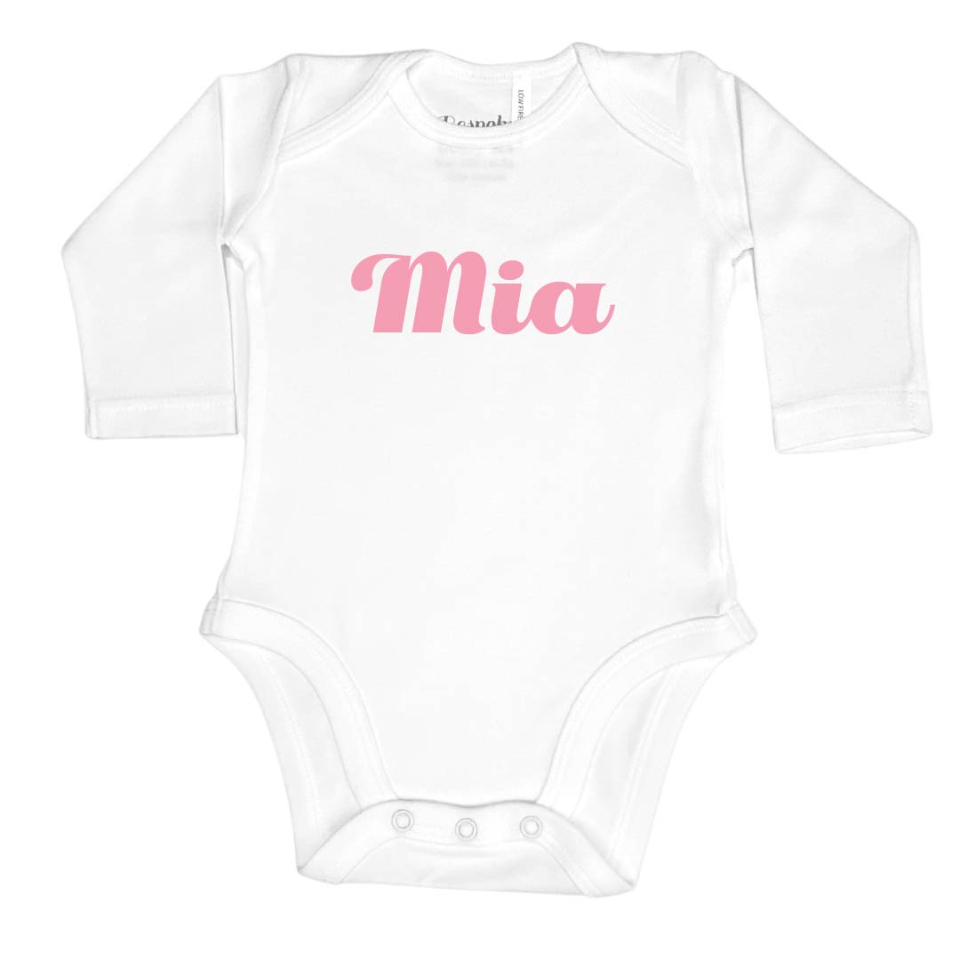 Personalised Bodysuit | Style 7 | 3 Colours