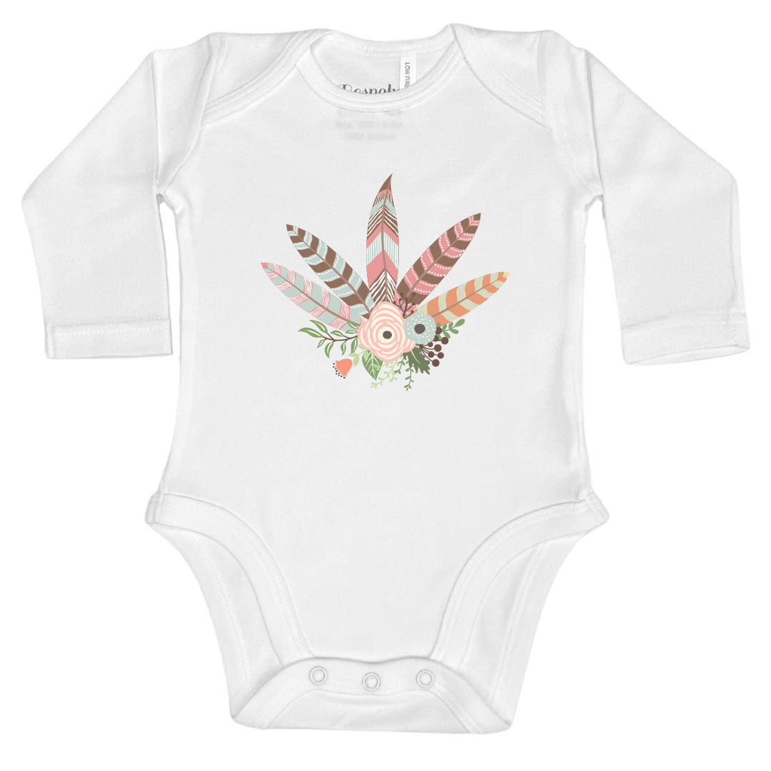 Tribal Feathers & Flowers | 3 Colours