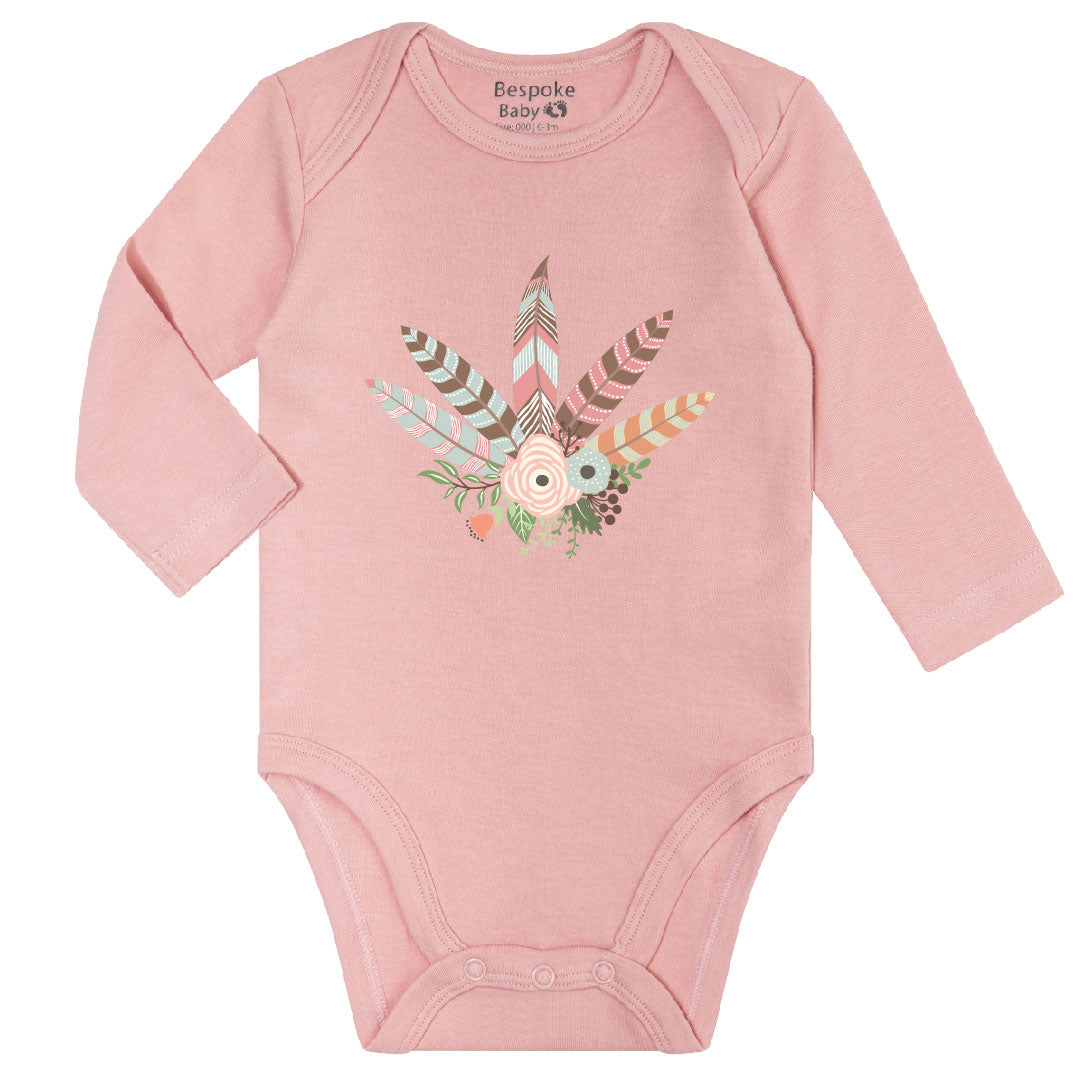 Tribal Feathers & Flowers | 3 Colours