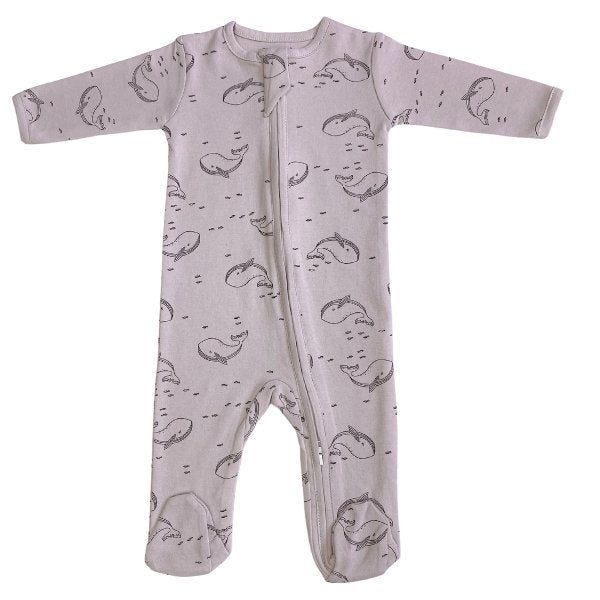 Whale Zippy Romper