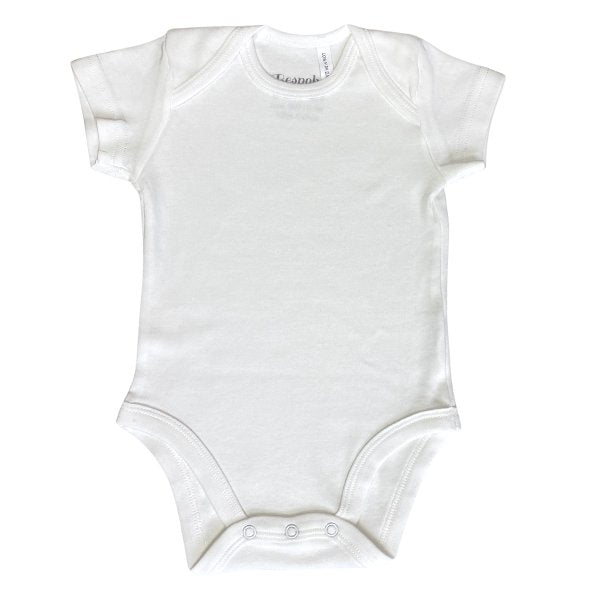 White Short Sleeve Bodysuit