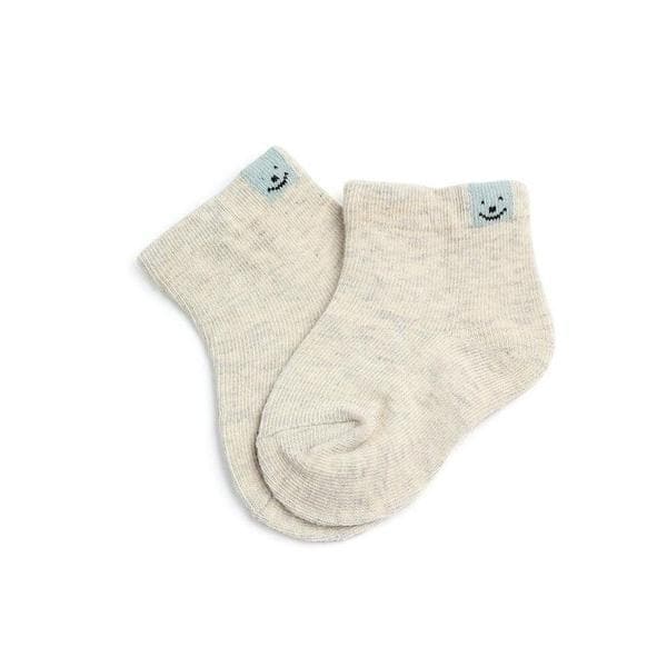 Grey Cotton Socks