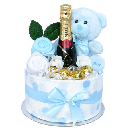 Nappy Cake Boy. Nappy Cakes Sydney, Baby Shower Nappy Cake, Nappy Cakes Brisbane, Nappy Cakes Australia, baby boy gift ideas, baby boy gifts, baby boy presents, newborn baby boy gifts, baby shower gifts for boy, 