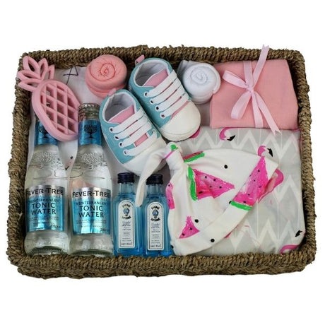 Baby Girl Hampers. Baby Girl Gifts. Baby Shower Gifts for Girls
