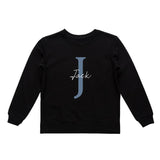 Personalised Big Letter | Boys | Crew Neck