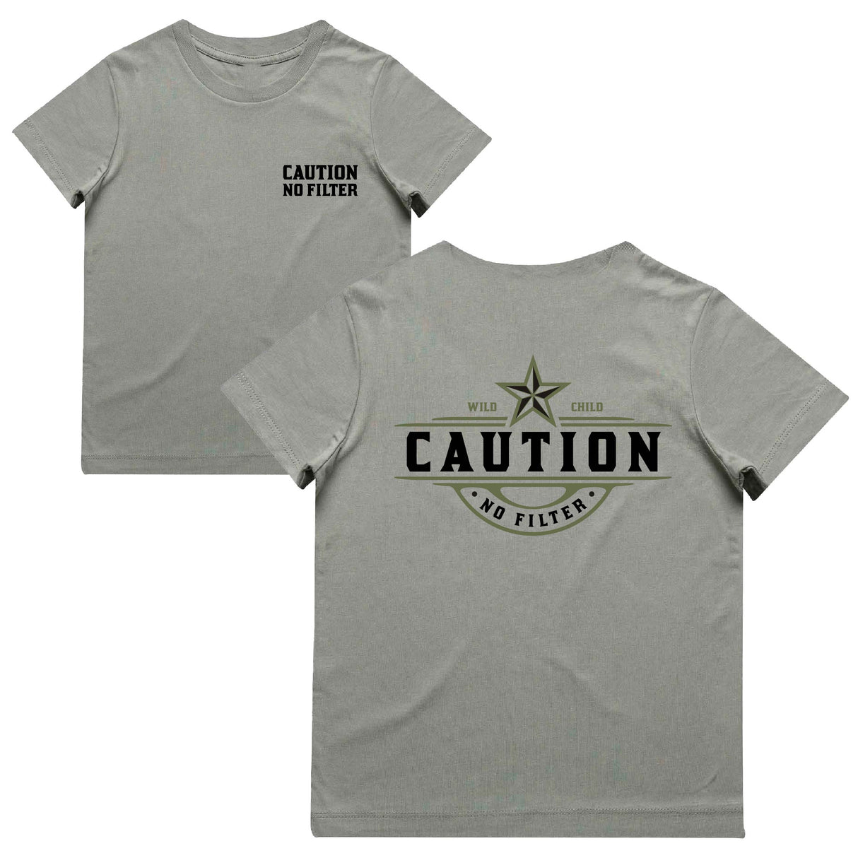 Caution No Filter T-Shirt