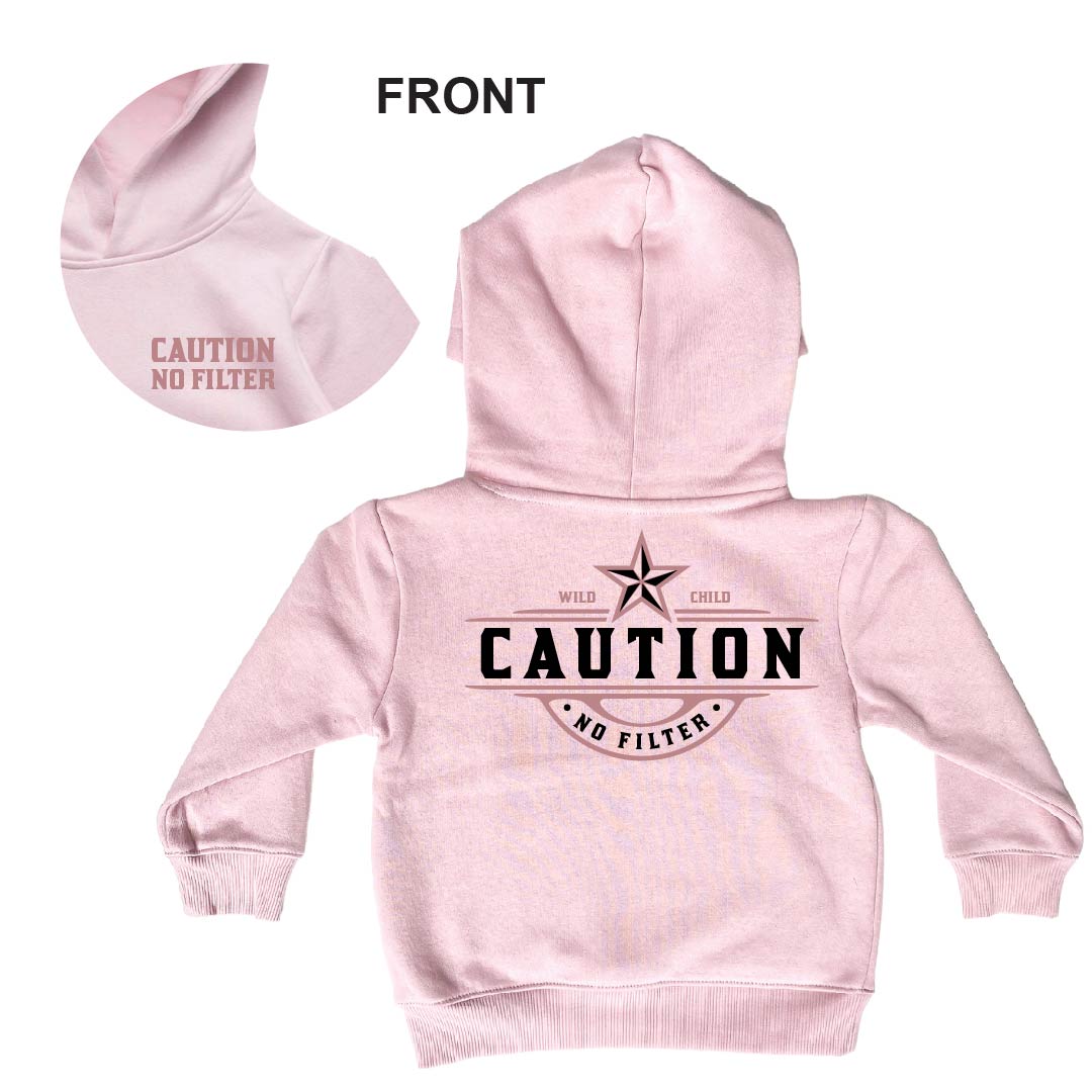 Caution No Filter Hoodie