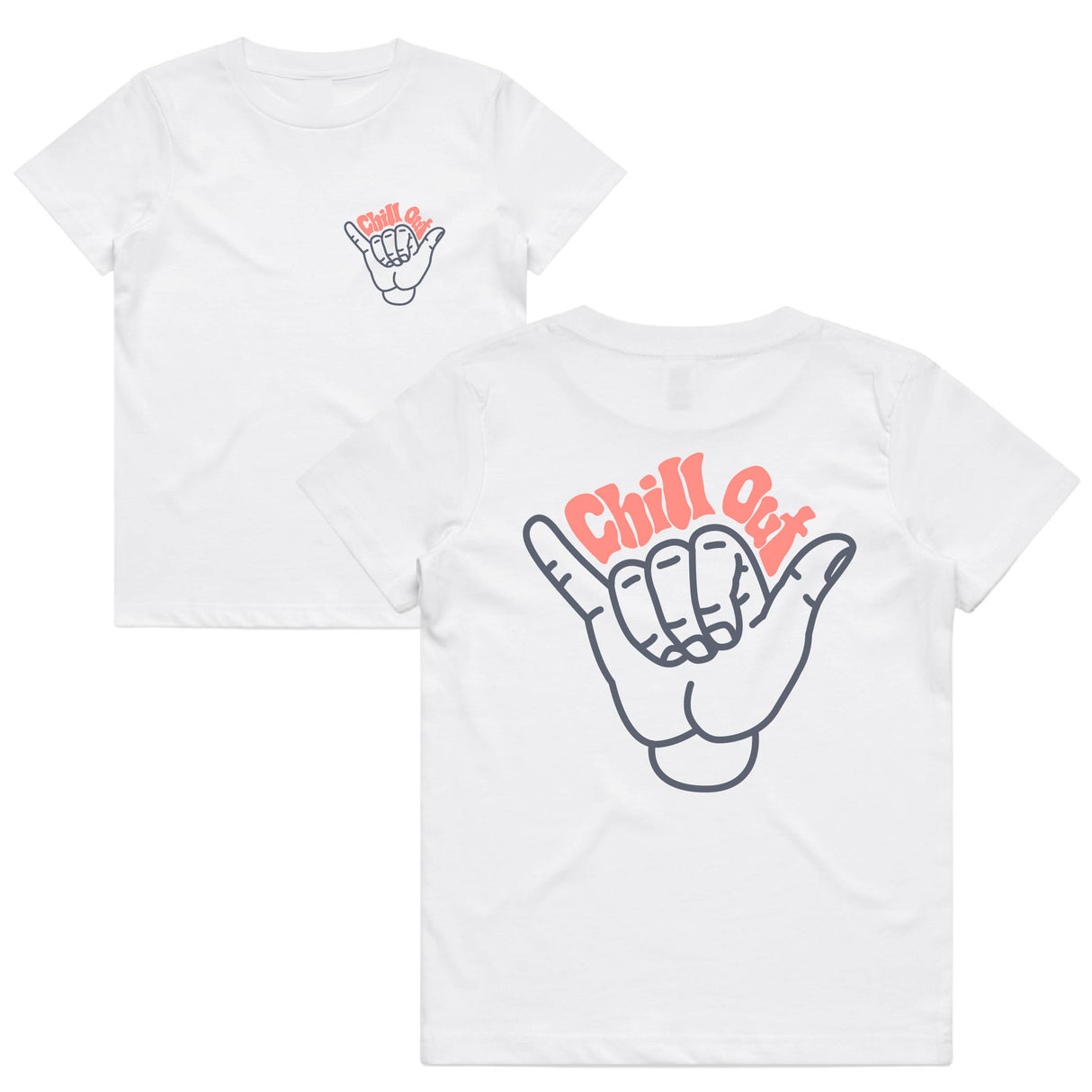 Chill Out Shaka T-Shirt | Adults