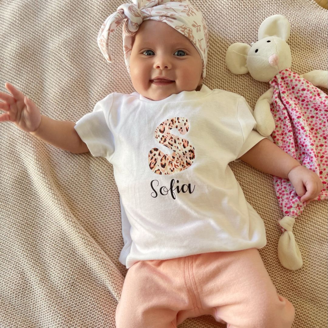 Personalised Leopard Letter Set